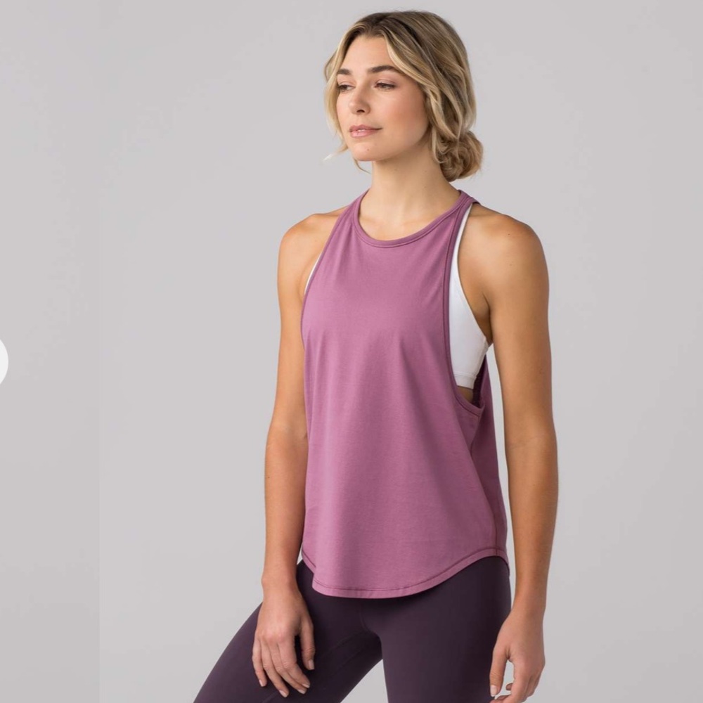 Lululemon Figue Sweat Date Singlet